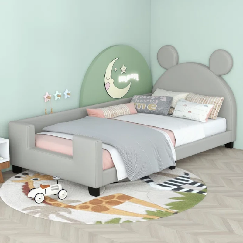 Modern Upholstered King Bed