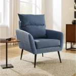 Upholstered chair gray