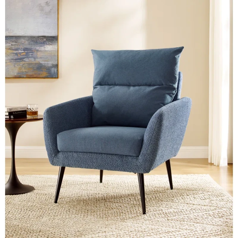 Upholstered chair gray