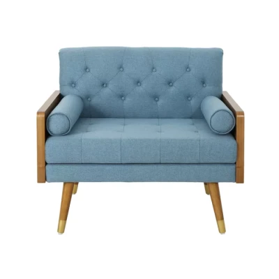 Stylish Upholstered Wingback Chair