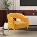 Luxury Yellow Armchair