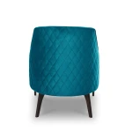 Compact Armchair with Side Table