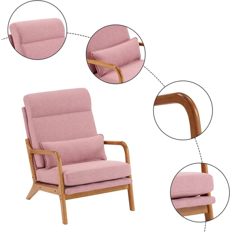 Stylish Wingback Armchair