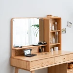 wood Makeup Vanity Desk
