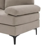 Zan Adjustable l shape sofa
