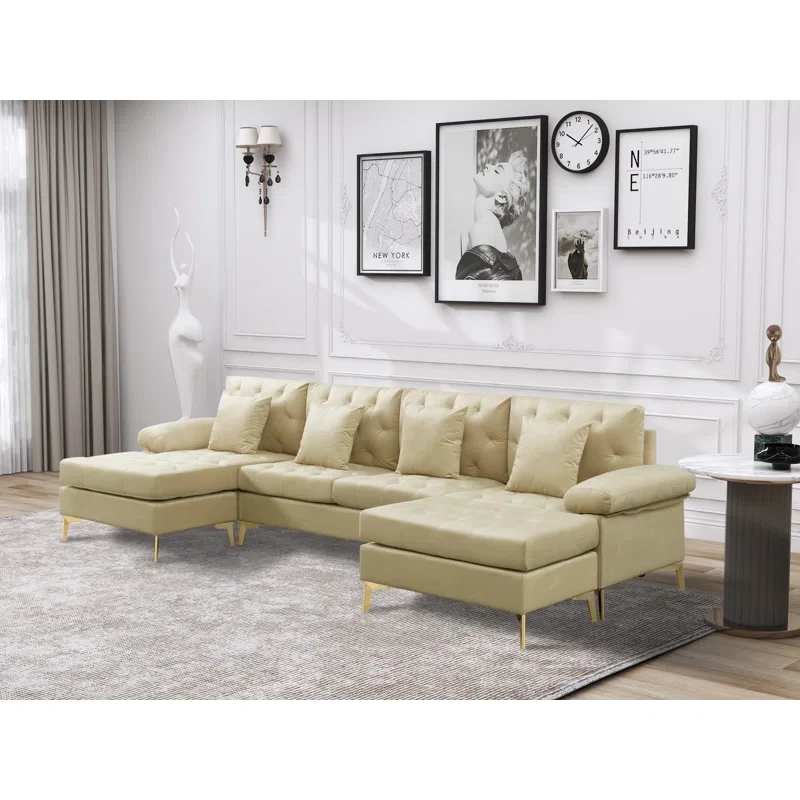 Zan Luxury Sofa Off white