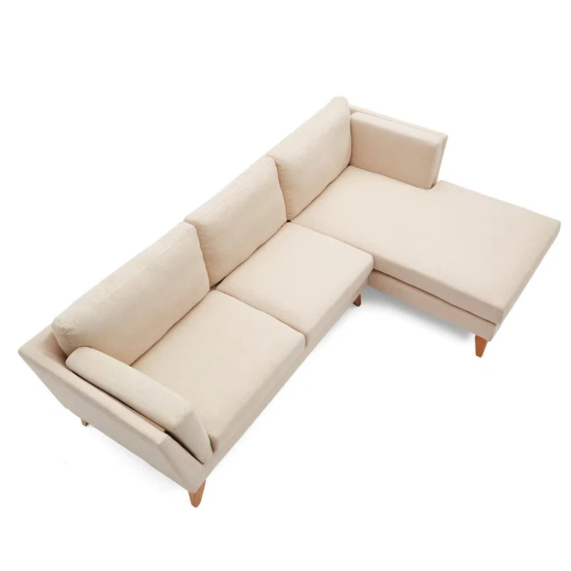 Modern Velvet Sectional Sofa