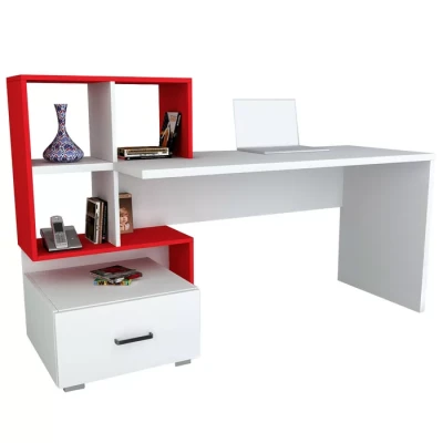 zan multifunction desk white