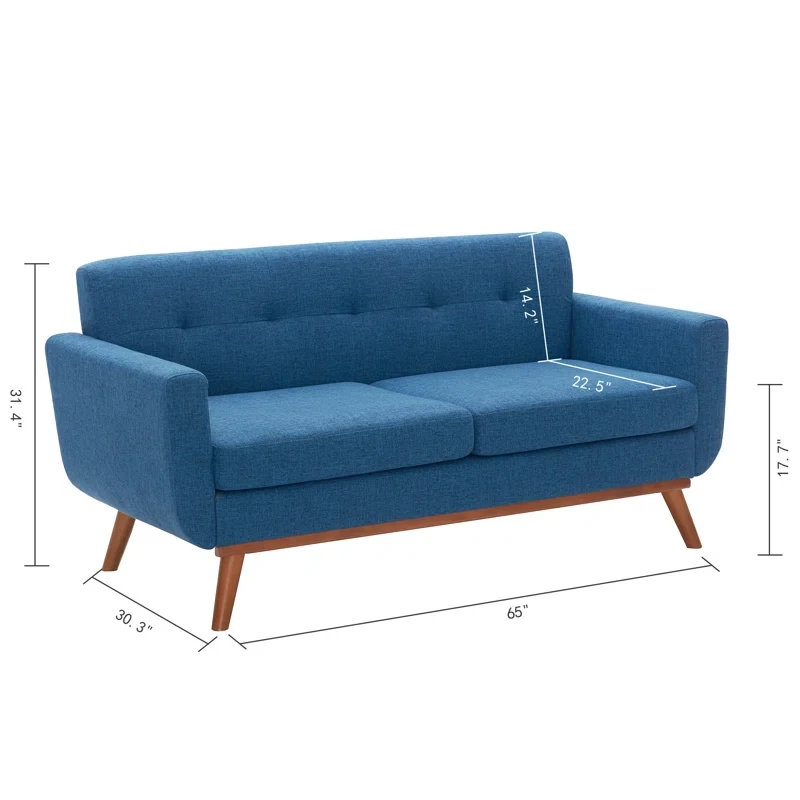 Modern Velvet Sofa for 3 Seaters