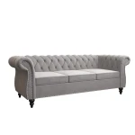 Velvet Sofa 3-Seater Sofa