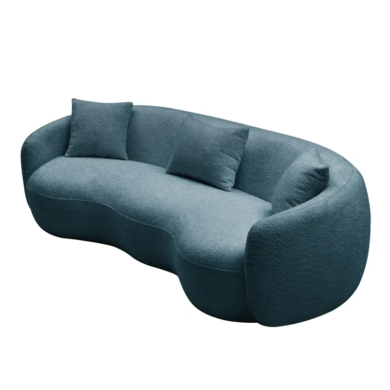 Curved 3-Seater Sofa