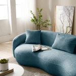 Curved 3-Seater Sofa