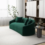 Luxury Modern Sofa in green