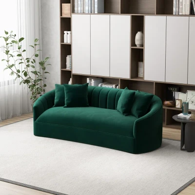 Luxury Modern Sofa in green