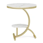 Zan Coffee table stainless gold
