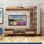TV Stand with Drawers & Shelves